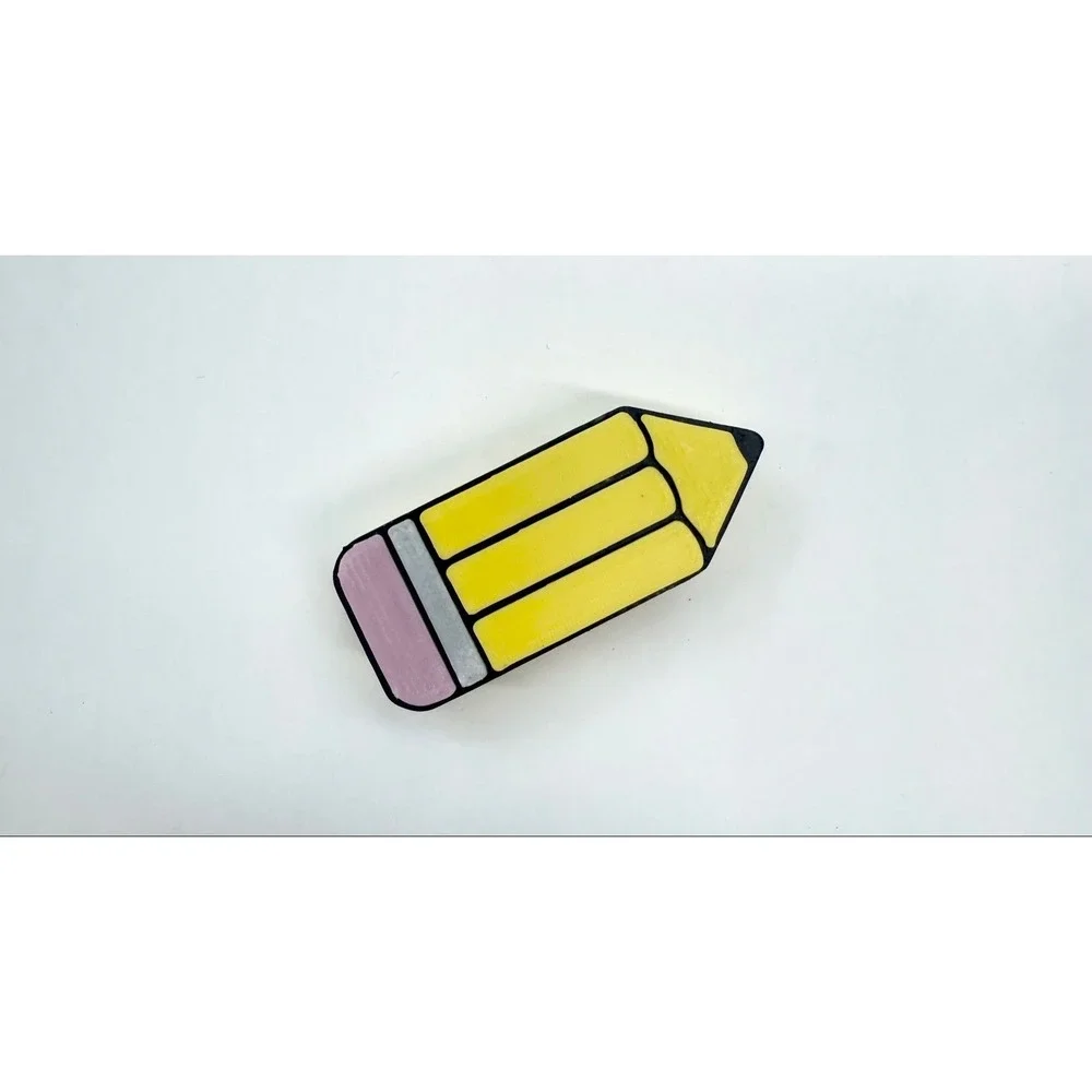3D Pencil Strawtopper